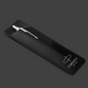 Czarne Płaskie Etui Parker | Oryginalne i Eleganckie Zabezpieczenie