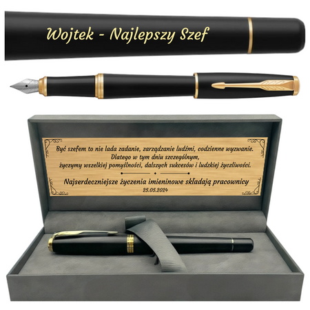 Personalizowane Pióro Wieczne Parker Urban GT z Grawerem – Prezent dla Nauczyciela, Promotora, Magistra, Dyrektora, Szefa i Kadry Kierowniczej 