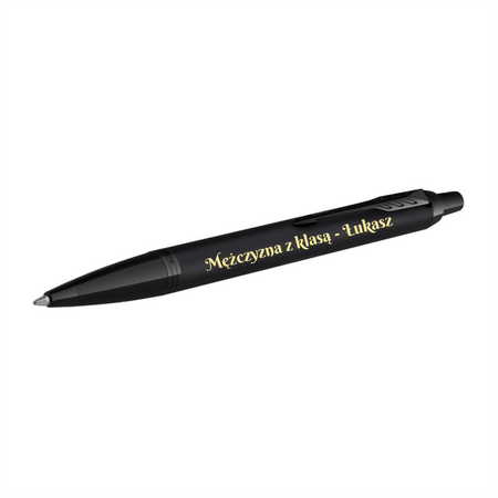 Parker IM Achromatic – Długopis z Grawerem, Elegancki Prezent Biznesowy i Okolicznościowy