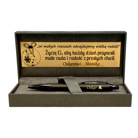 Parker IM Achromatic – Długopis z Grawerem, Elegancki Prezent Biznesowy i Okolicznościowy