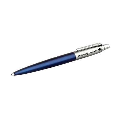 Długopis Parker z grawerem granatowy Royal blue CT Pudełko z dedykacją Prezent dla Nauczyciela dla Szefa dla Księdza na Urodziny pod Choinkę