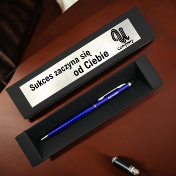 Personalizowany Długopis Touch Tip z Grawerem – Zestaw w Pudełku z Dedykacją