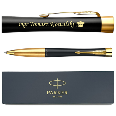 Długopis Parker Urban GT – Personalizowany Prezent na Urodziny, Zakończenie Roku, Jubileusz, Dla Szefa