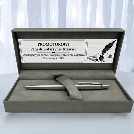 Ołówek Parker Jotter CT z Grawerem w Pudełku Prestige z Dedykacją – Prezent dla Maturzystów, Absolwentów, Nauczycieli i Architektów
