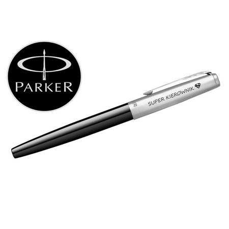 Pióro Wieczne Parker z Grawerem Jotter Specjal CT Czarne – Personalizowany Prezent na Urodziny, Imieniny, Dzień Nauczyciela, dla Ucznia, Absolwenta, na Zakończenie Szkoły i Prezent Biznesowy