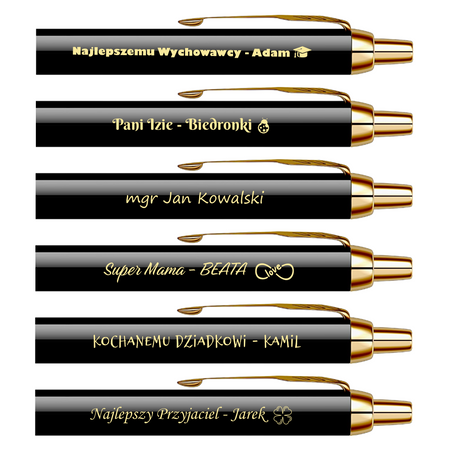Długopis Parker IM GT z Grawerem – Elegancki Personalizowany Prezent na Ważne Okazje