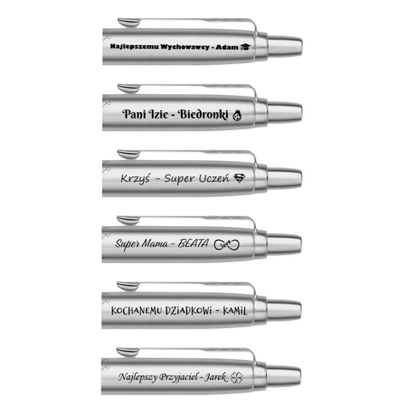 Parker Jotter Special CT Czarny – Długopis z Grawerem w Pudełku, Upominek Biznesowy i Okolicznościowy