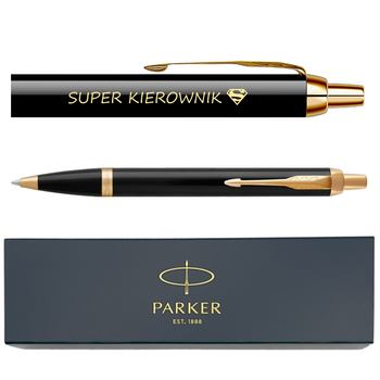 Długopis Parker IM GT z Grawerem – Elegancki Personalizowany Prezent dla Promotora, Nauczyciela, Szefa, Maturzysty, Lekarza