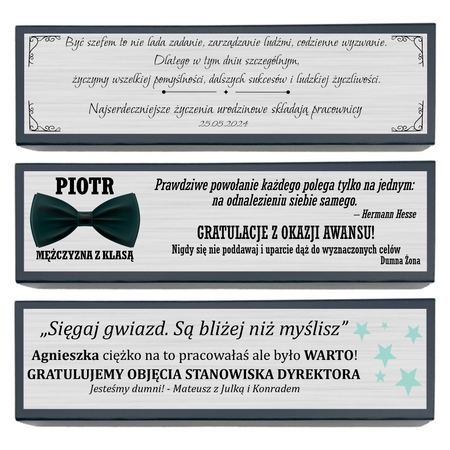 Personalizowane Pióro Wieczne Parker Jotter Specjal CT Czarne z Grawerem i Dedykacją na Tabliczce – Idealny Prezent dla Nauczyciela, Promotora, Magistra, na Urodziny i Rocznice 