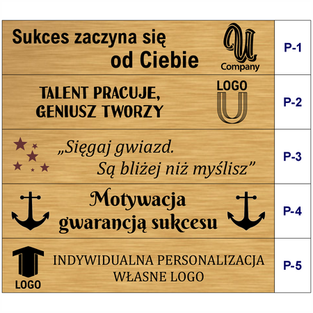 Długopis aluminiowy czarny Grawer Pudełko Prezent 