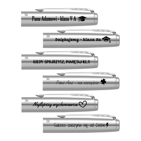 Pióro wieczne czerwone Parker Jotter 60 Pudełko Grawer Prezent dla Nauczyciela