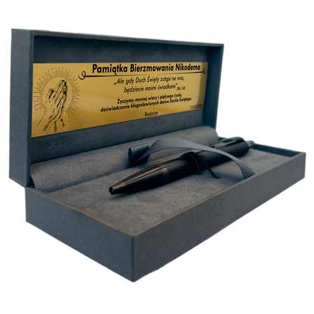 Parker IM Achromatic – Długopis z Grawerem, Elegancki Prezent Biznesowy i Okolicznościowy
