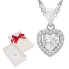 Naszyjnik srebrny serce markiza 925 na łańcuszku Singapur, w pudełku z kokardką