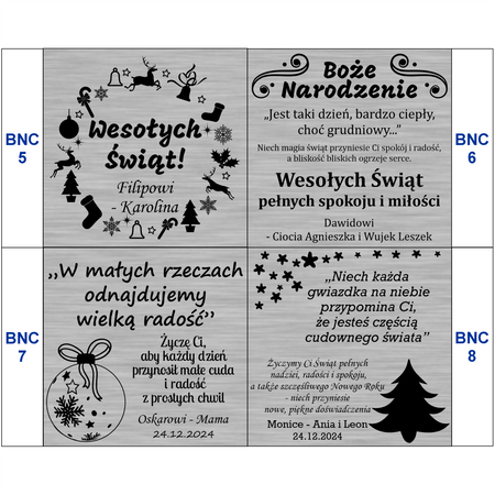 Biżuteria z grawerem na prezent dla Mamy, dla Przyjaciółki – personalizowany naszyjnik podwójny z grawerem w pudełku z dedykacją – Stal Szlachetna 316L 
