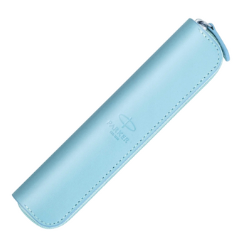 Piórnik Etui Parker baby blue w pudełku - Elegancki Dodatek do Prezentu Parker