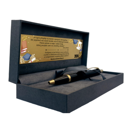 Długopis Parker IM Czarny GT – Wyjątkowy Prezent Personalizowany z Grawerem na Uroczystości