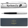 Parker Jotter Special CT Czarne – Pióro Wieczne z Grawerem, Upominek dla Ucznia, Absolwenta i Nauczyciela