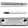 Personalizowane Pióro Stalowe CT z Grawerem w Pudełku z Dedykacją – Prezent na Maturę, Zakończenie Szkoły, Obrona Dyplomatu, Nagroda Konkursowa