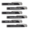 Długopis aluminiowy czarny Grawer Dedykacja LOGO Gadżet Firmowy