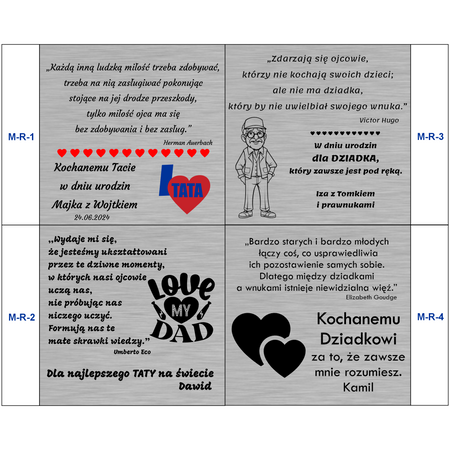 Kremowe pudełko welurowe z białym atłasem i srebrną tabliczką – elegancki prezent