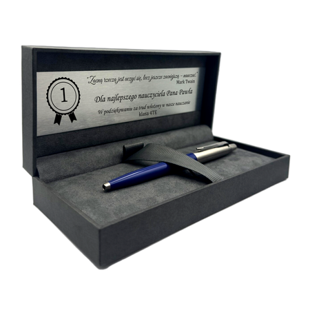 Długopis Parker Jotter 60 Niebieski – Wyjątkowy Prezent Personalizowany z Dedykacją w Pudełku