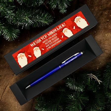 Personalizowany Długopis Touch Tip z Grawerem – Zestaw w Pudełku z Dedykacją