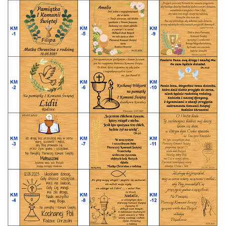 Szare pudełko welurowe z białym atłasem + złota tabliczka z dedykacją