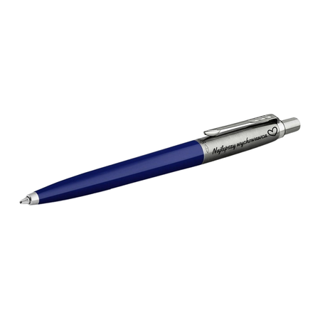 Długopis niebieski Parker Jotter 60 Pudełko Grawer Prezent dla Nauczyciela