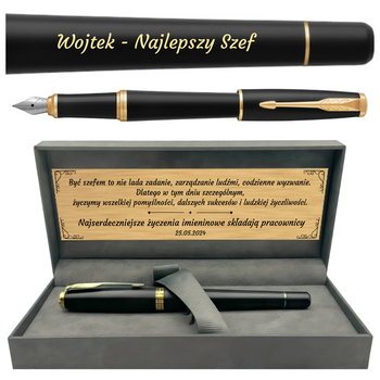 Personalizowane Pióro Wieczne Parker Urban GT z Grawerem – Prezent dla Nauczyciela, Promotora, Magistra, Dyrektora, Szefa i Kadry Kierowniczej