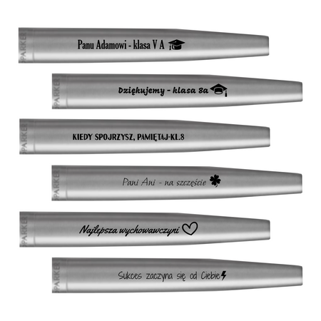 Pióro Wieczne Parker Jotter Stalowy GT z Grawerem – Elegancki Prezent na Każdą Okazję