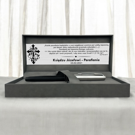Personalizowane Pióro Wieczne Parker Jotter CT Czarne z Grawerem i Dedykacją na Tabliczce – Idealny Prezent dla Nauczyciela, Promotora i Absolwenta