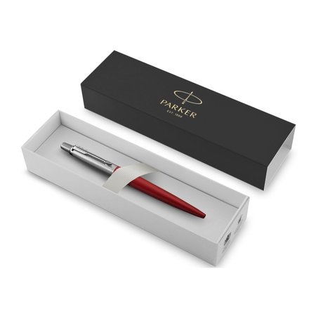 Parker Jotter Kensington CT Czerwony z Grawerem – Personalizowany Prezent Okolicznościowy