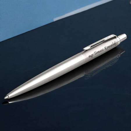 Parker Jotter Stalowy CT z Grawerem – Personalizowany Prezent na Zakończenie Szkoły