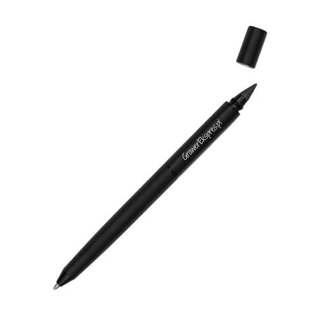 Czarny Długopis i Ołówek Wieczny 2w1 z grawerem i dedykacją w eleganckim pudełku – Personalizowany Prezent dla Pracowników, dla Uczniów, na Święta, Mikołajki, Gadżet Firmowy z Grawerem