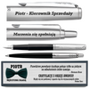 Personalizowany Zestaw Długopis i Pióro Wieczne Parker Jotter Specjal 60 Czarny z Grawerem i Dedykacją – Prezent