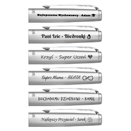 Parker Jotter Special CT Czarne – Pióro Wieczne z Grawerem, Upominek dla Ucznia, Absolwenta i Nauczyciela