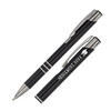 Długopis Aluminiowy Czarny z Grawerem – Personalizowany Prezent na Zakończenie Szkoły