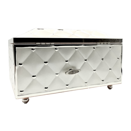 Szkatułka Pozytywka Zilverstad – Elegancki Prezent dla Dziewczynki na Chrzest i Urodziny