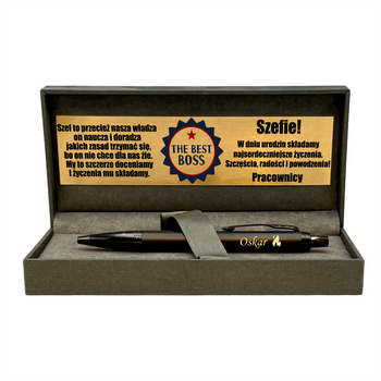 Parker IM Achromatic – Długopis z Grawerem, Elegancki Prezent Biznesowy i Okolicznościowy